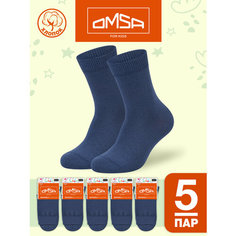 Носки Omsa 5 пар, размер 35/38, , джинс