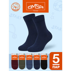 Носки Omsa 5 пар, размер 27/30, , мультиколор