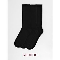 Носки TENDEN, размер 33-35, черный