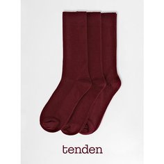 Носки TENDEN, размер 42-44, бордовый