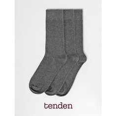 Носки TENDEN, размер 36-38, серый