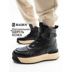Ботинки Baden, размер 37, черный (003)