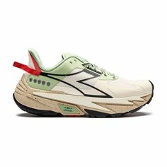 Кроссовки Diadora Equipe, размер T65, бежевый/салатовый