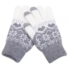 Перчатки для женщин, размер 16-21, серый Loving Hand