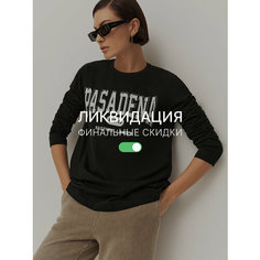 Лонгслив EAZYWAY, размер M, , черный/белый