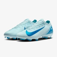 Бутсы NIKE, размер 12, голубой