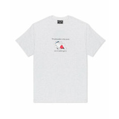 Футболка RIPNDIP Ripndip, 1 шт., размер XL, черный, белый, серый, красный