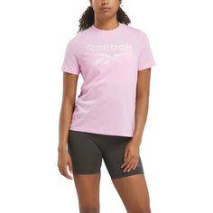 Футболка спортивная Reebok Identity Big Logo, размер L, розовый