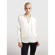 Блуза CALVIN KLEIN, размер 34, белый