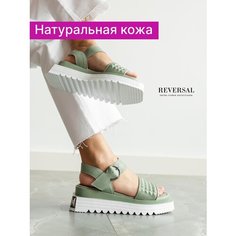 Сандалии Reversal, размер 40, зелeный
