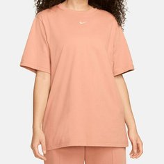 Футболка NIKE Essential Tee, размер 48-50, розовый