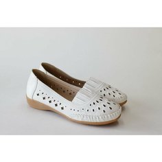Мокасины In step, размер 37, белый