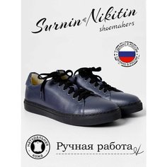 Кеды SURNIN & NIKITIN, размер 41, темно-синий