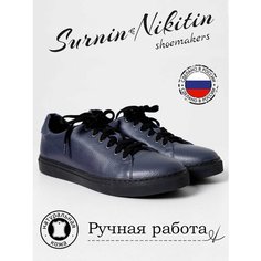 Кеды SURNIN & NIKITIN, размер 43, темно-синий