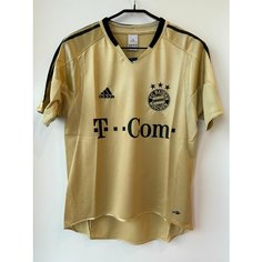 Футболка, размер S (160-170), золотой, черный Нет бренда