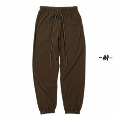 Брюки джоггеры FEAR OF GOD Fear of God Nylon, размер L, коричневый