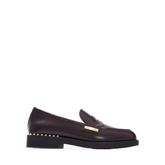 Лоферы ASH WHISPER STUDS, размер 40, бордовый