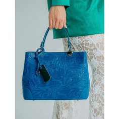 Сумка тоут Vera Pelle, фактура рельефная