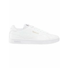 Кроссовки Reebok Court Clean, полнота F (EU)/ на среднюю стопу, размер 7,5 US, белый/золотой
