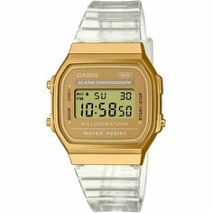 Наручные часы CASIO Vintage, белый/золотой