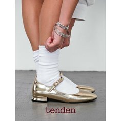 Носки TENDEN, комплект, 2 пары, размер one size, белый