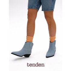 Носки TENDEN, комплект, 2 пары, размер one size, персиковый
