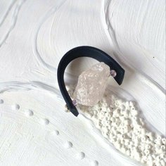 Кольцо ЛЕТО JEWELRY, размер 17, розовый