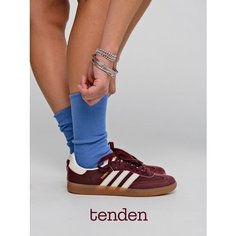 Носки TENDEN, комплект, 2 пары, размер one size, джинc