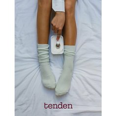 Носки TENDEN, комплект, 2 пары, размер one size, салатовый