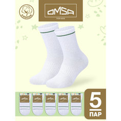 Носки OMSA KIDS 5 пар, размер 31/34, , bianco