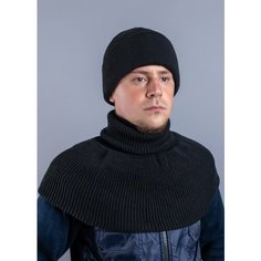 Шарф OVR для мужчин и женщин, черный