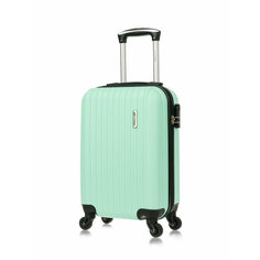 Чемодан Lcase Krabi, 30 л, размер XS, мятный