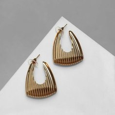 Серьги пусеты Queen Fair, желтый