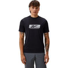 Футболка Reebok No Matter The Dist Gfx, размер L INT, черный