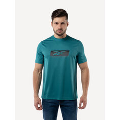 Футболка Reebok No Matter The Dist Gfx, размер M INT, голубой