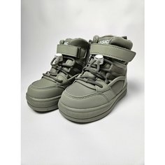 Ботинки хайкеры Belove зима, размер 30, зелeный