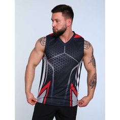 Майка спортивная Barracuda, размер 3XL, красный