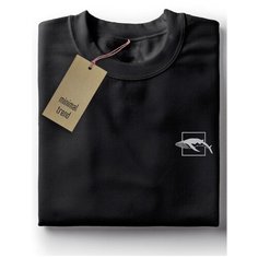 Футболка minimal trend, размер XXXS, черный
