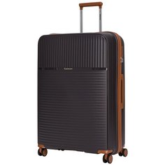 Чемодан Robinzon Madeira Plus, 104 л, коричневый
