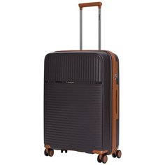 Чемодан Robinzon Madeira Plus, 70 л, коричневый
