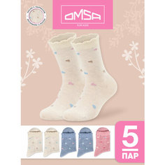 Носки Omsa OMSA Kids Calzino 22L30, 5 пар, размер 27/30, , мультиколор