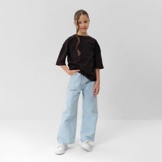 Футболка Minaku, размер 104, черный