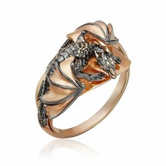 Кольцо Diamant online, красное золото, 585 проба, размер 19