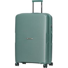 Чемодан Robinzon Santorini Deluxe, 103 л, зеленый