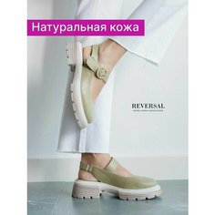 Туфли Мэри Джейн Reversal, размер 38, оливковый