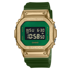 Наручные часы CASIO, зеленый, золотой