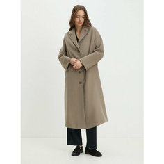 Пальто Maison David, размер M, серо-коричневый