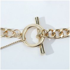 Колье Queen Fair, длина 45 см, золото