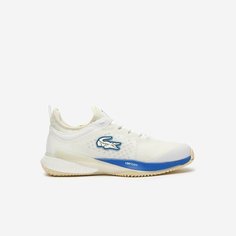 Кроссовки LACOSTE, размер T11, бежевый/синий