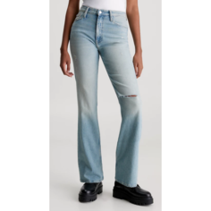 Джинсы клеш Calvin Klein Jeans, размер 32/32, denim light
